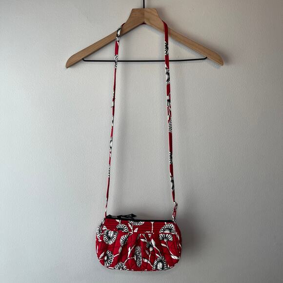Vera Bradley Deco Daisy Women's Small Crossbody Bag Purse Retired Print - Picture 1 of 7